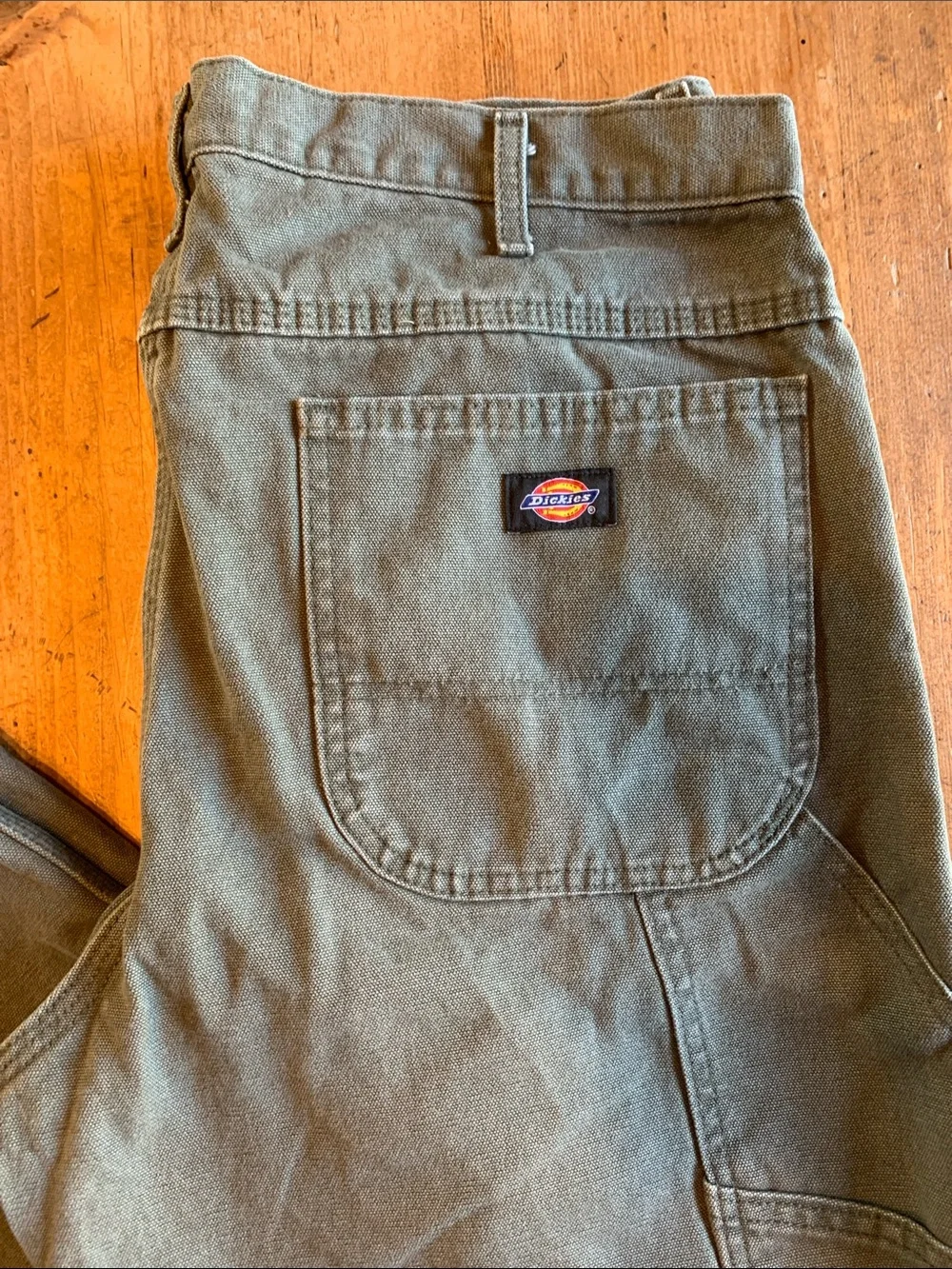 Dickies Men's Olive Green Workwear Chinos